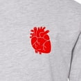 thumbnail image 4 of Inktastic Anatomical Heart Long Sleeve Youth T-Shirt, 4 of 5