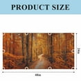 thumbnail image 5 of 2 Pack Magnetic Fluorescent Light Covers, 2x4 Ft,Fall Autumn Forest Orange Leaf Magnetic Light Covers for Ceiling Lights Classroom Office Home Decor, 5 of 9