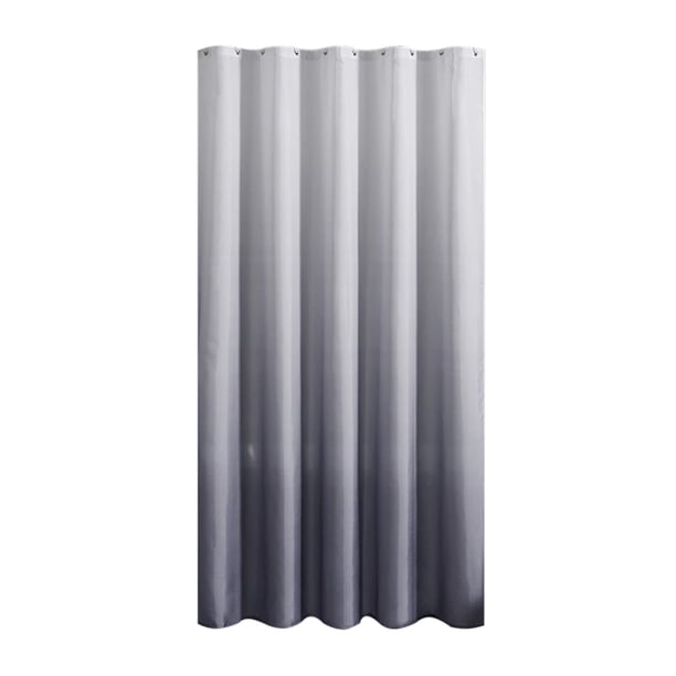 Cortinas de Ducha Decorativas para el Baño, Cortina de Ducha Impresa Digital de Gradiente 180x180cm Azul Oscuro, Cubierta Impermeable de Poliéster Engrosada, Cortinas de Ducha Impermeables