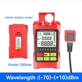 thumbnail image 2 of Medidor de Potencia Óptica de Fibra Óptica de 100 MW, Comprobador RJ45, de -70 A +10 Dbm, Minimedidor de Potencia Óptica, Comprobador de Atenuación de Luz de Red., 2 of 5
