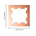 thumbnail image 5 of TIERPOP AM5 CPU Metal Thermal Pad for Effective Heat Transfer Coolers Operate for 7900X, 5 of 10