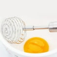 thumbnail image 2 of pstuiky Stainless Steel Whisk Manual Stirrer Beater Cooking Kitchen Utensil Tool 12-Inch Baking Mixing Egg Cream Batter, 2 of 8