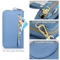 thumbnail image 4 of S-ZONE Small Crossbody Bags for Women Cell Phone Purse RFID Blocking Wallet Purses with Credit Card Slots, 4 of 6