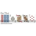 thumbnail image 2 of Desjgn Classic Flourish 100% Plastic Playing Cards (red/blue, poker size, regular index, 2 decks), 2 of 2