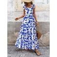 thumbnail image 2 of PRETTYGARDEN Women Dresses Summer Floral Sleeveless Maxi Dress Casual Spaghetti Strap Tiered Flowy Beach Long Dress, 2 of 8