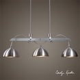 thumbnail image 2 of Uttermost Malcolm 3 Light Nickel Industrial Island Light, 2 of 3
