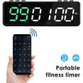 thumbnail image 4 of Temporizador De Entrenamiento De Fitness Led Temporizador De Gimnasio Temporizador De Ejercicio Portátil Ligero Guardurnaity CE008454-02, 4 of 6