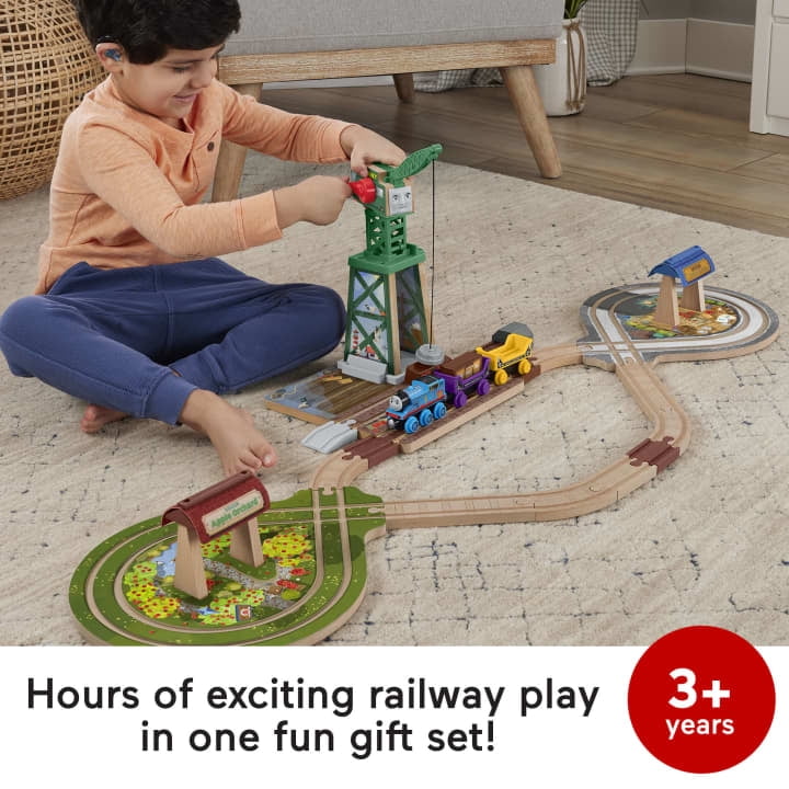 Thomas & Friends Wooden Railway Sodor Delivery Train Set Ultimate Gift For Preschool Kids