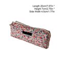 thumbnail image 3 of Elegant Ribbed Pen Bag Multiple Functional Compartments Dense Thin Perfect For Carry School Office Needs Multicolor, 3 of 4