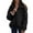 Black, variant on iOPQO Quilted Jacket Womens Puffer Jacket Pullover Puffer Jacket Womens Light Puffer Jacket Women Winter Coats for Women Puffer Quilted Puffer Jacket Winter Jackets for Women Black L