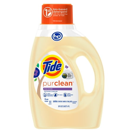 tide detergent laundry based plant oz lavender purclean loads scent honey