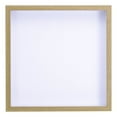 thumbnail image 4 of Unique Bargains 8x8 Shadow Box Frame Wooden Dried Flower Display Stand Floating Photo Frame Natural Color, 4 of 7
