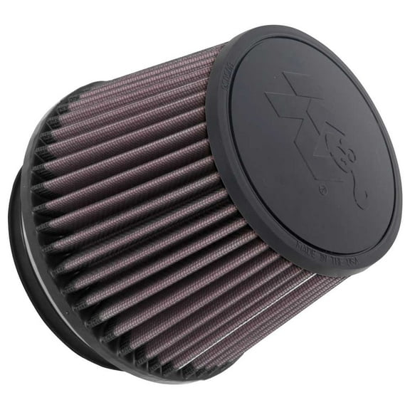K&N Universal Clamp-On Air Filter: High Performance, Premium, Washable, Replacement Filter: Flange Diameter: 4.5 In, Filter Height: 4.5 In, Flange Length: 0.625 In, Shape: Round Tapered, RU-1005