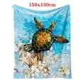 thumbnail image 1 of Manta de franela certificada Fiudx Home Warmer manta suave estampada, 1 of 4
