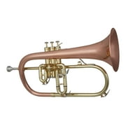 Blessing BFH-1541RT Professional Flugelhorn, Lacquered Brass with 1-Piece Red Copper Bell
