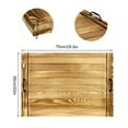 thumbnail image 2 of Noodle Board Stove Cover 30 x 22 inch Wood Stove Top Cover Wooden Stovetop, 2 of 13
