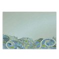 thumbnail image 3 of Floral Cutting Board, Abstract Flower Pattern with Curvy Swirled Branches and Leaves Ornamental Design Art, Decorative Tempered Glass Cutting and Serving Board, Small Size, Multicolor, by Ambesonne, 3 of 5