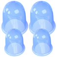 thumbnail image 2 of 4pcs Body Massage Cups Silicone Suction Cup Massager Cup Cupping Massager, 2 of 2
