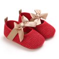 thumbnail image 2 of Yoyauz Baby Girl Mary Jane Shoes Anti Slip Rubber Sole Ballet Slippers Princess Dress Wedding Shoes Newborn Kids Shoes Toddler Shoes（0-12 Month）, 2 of 7