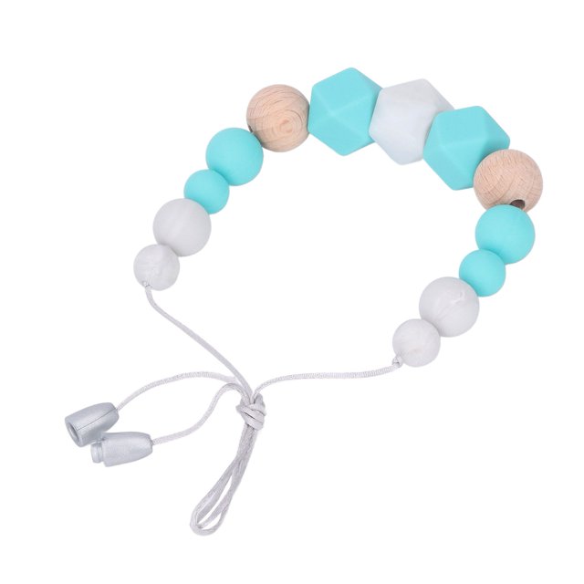 Collar masticable collar de dentición juguete portátil seguro silicona exquisito suave para guardería para bebé ANGGREK Otros