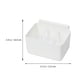 thumbnail image 5 of Caja de almacenamiento para puerta lateral de refrigerador, organizadores colgantes, mini refrigerador, jengibre, ajo, blanco, PP, 5 of 6