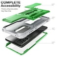thumbnail image 3 of FITO For Samsung Galaxy A52 Case, Phone Case with Screen Protector and Kickstand (Green), 3 of 7