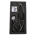 thumbnail image 3 of Lightning X Premium Cardiology Professional Dual Head Stainless Steel Stethoscope - Black, 3 of 4