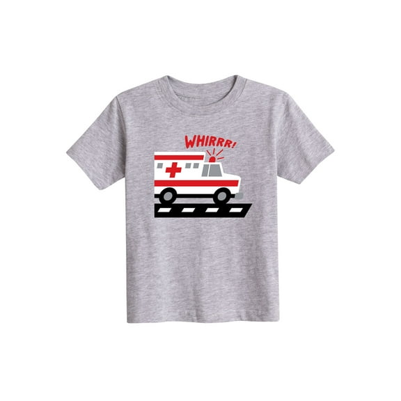 Instant Message - Ambulance Side Hit - Toddler Short Sleeve Tee