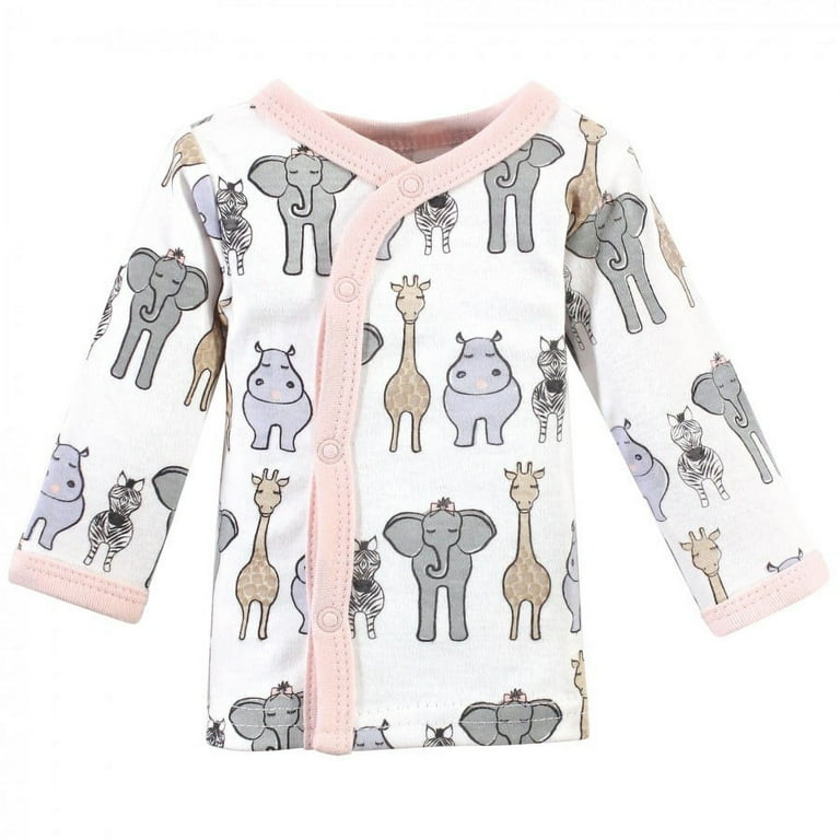 Hudson Baby ® Size 0-6M 8-Piece Grow with Me Clothing Set in Grey/Pink Bed Bath