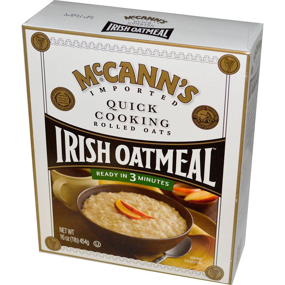 McCann's Irish Oatmeal, Quick Cooking, Rolled Oats, 16 oz (pack of 3