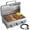 3 Burner, variant on SIXDAY 2-Burner Tabletop Gas Grill, 20,000 BTU Portable Propane Grill with Stainless Steel Knobs & Heavy-Duty Grates