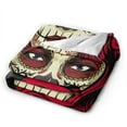 thumbnail image 2 of ZICANCN Throw Blanket Sugar Skull Pretty Lady , Couch Ultra Soft Micro Fleece Sofa Bed Camping Travel Blanket for Adults, 60"x50", 2 of 8