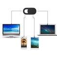 thumbnail image 3 of OUNONA 6Pcs Smart Webcam Cover Black Slide Design Protect Privacy on Desktop Laptop and Tablet, 3 of 8