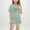 Army Green, variant on ITSAME Girls Outfit Sets, Crewneck Short Sleeve Print T-Shirt and Elastic Waist Shorts 2-Piece Loose Fit Summer Casual Fashion Sets Army Green 7T