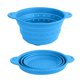 thumbnail image 2 of Herramienta plegable de cesta de drenaje de silicona para lavabo de limpieza de frutas y verduras (azul cielo S) Ndcxsfigh Libre de BPA, 2 of 7