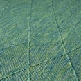 thumbnail image 3 of Luxe Weavers Non-Slip Washable Outdoor Green 9x12 Area Rug, Modern Geometric Carpet, 3 of 9