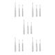 thumbnail image 1 of Toystoory 3 Pieces/Set Leather Manual Groovers U Handicraft Accessories Leathercraft Shape Handtool Grooving V Crafting DIY Slotting Tool Type2 NO2 Toystoory CBP103238, 1 of 6