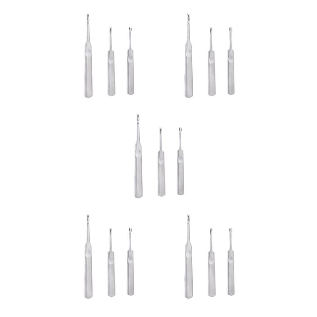 Bearachild 3 Pieces/Set Leather Manual Groovers U Handtool V Tool DIY Grooving Leathercraft Crafting Shape Handicraft Slotting Accessories Type2 NO2 Bearachild CBP103238