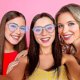 thumbnail image 4 of Gafas de sol Retro con forma de corazón de Metal para hombre y mujer, Serie de películas oceánicas, gafas de amor, gafas de sol coreanas de moda en forma de corazón, 4 of 5