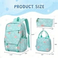 thumbnail image 2 of Laptop School Bag Backpack，Fashion Lightweight Travel Shoulder Bookbags，Primary School Season Gift 3 PCS, 2 of 5