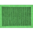 thumbnail image 1 of Ahgly Company Indoor Rectangle Oriental Emerald Green Modern Area Rugs, 7' x 9', 1 of 4