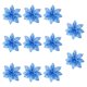 thumbnail image 2 of Inteprter Adornos de Navidad Árbol de Navidad Hueco Flor artificial Decoración Flor de plástico 10/20X Kits de decoración para fiestas azul real Inteprter HA001459-04, 2 of 6