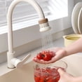 thumbnail image 4 of Weloille Faucet Water Filter, Food Grade 8 Layer Filtration SyStalk Remove Impurities, Easy Install Tap Water Purifier for Kitchen Sink, Bathroom, RV Rental House Improve Water Taste, 4 of 6