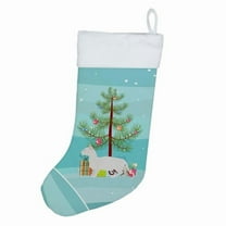 Bambino #2 Cat Merry Christmas Christmas Stocking 13.5 in x 18 in