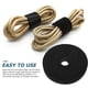 thumbnail image 5 of 1 rollo de gancho y cinta de bucle Roll Roll Auto adhesivo Cape de gestión de cables Cortas de planta, 5 of 6