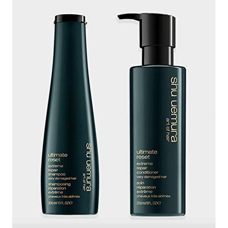 Shu Uemura Ultimate Reset Shampoo and Conditioner Set, 10 oz and 8