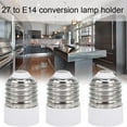 thumbnail image 3 of For LED Light E27 To Small Screw E14 SES Light Bulb Adaptor Converte FAST K0A5, 3 of 5