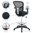 thumbnail image 6 of Modway Articulate Modern Mesh Fabric and Steel Drafting Chair in Black, 6 of 8