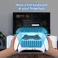 thumbnail image 3 of Flmtop Bluetooth-compatible Keyboard Ergonomic Design Built in Speaker Mini Controller Gamepad Wireless Keypad for PS5, 3 of 10
