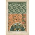 thumbnail image 2 of Vision Studio 13x18 White Modern Wood Framed Museum Art Print Titled - Nouveau Floral Design I, 2 of 4